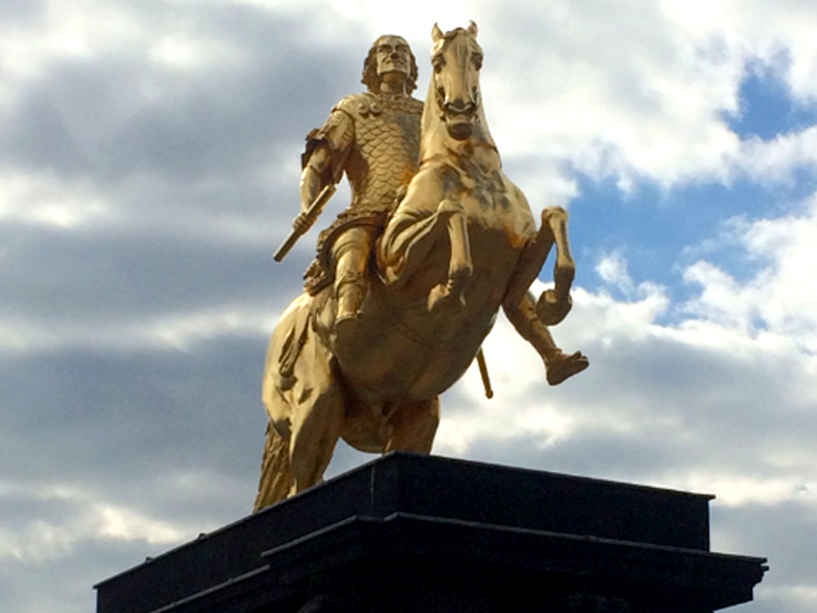 Stadtrundgang Dresden _ Goldener Reiter